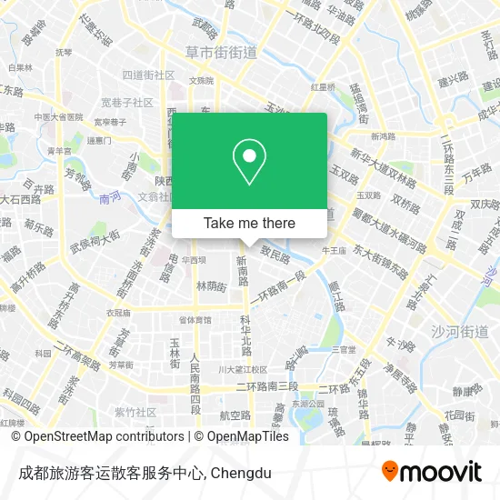 成都旅游客运散客服务中心 map