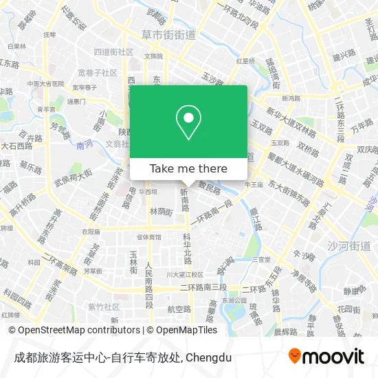 成都旅游客运中心-自行车寄放处 map