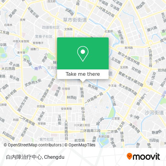 白内障治疗中心 map