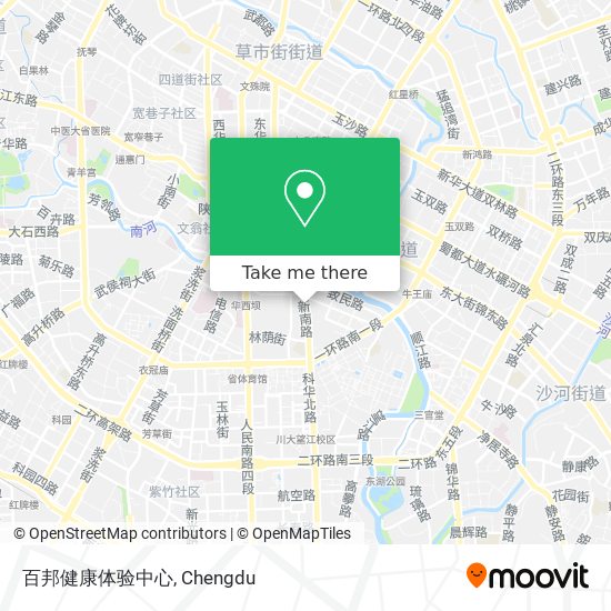 百邦健康体验中心 map