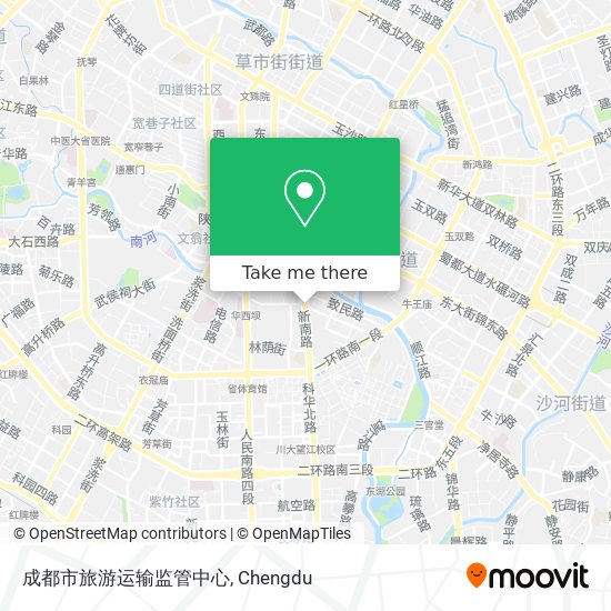 成都市旅游运输监管中心 map