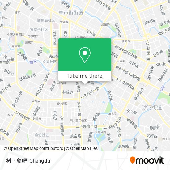 树下餐吧 map