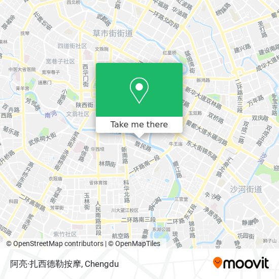 阿亮·扎西德勒按摩 map