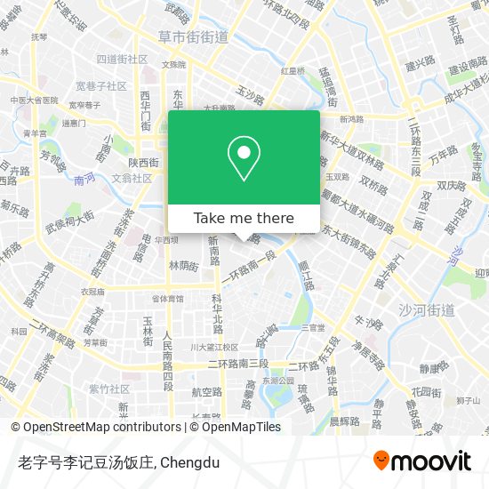 老字号李记豆汤饭庄 map