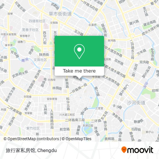 旅行家私房馆 map