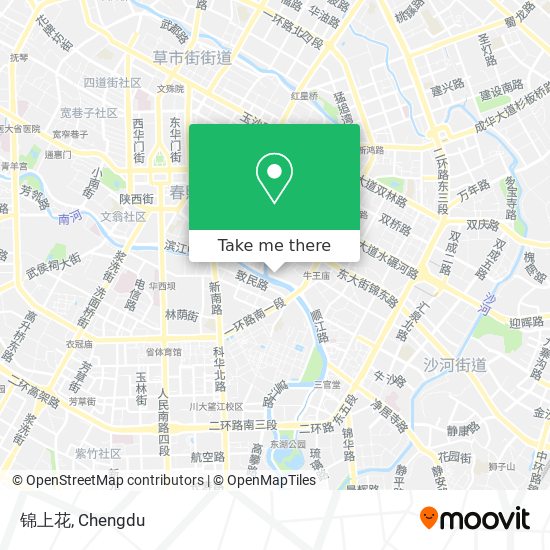 锦上花 map