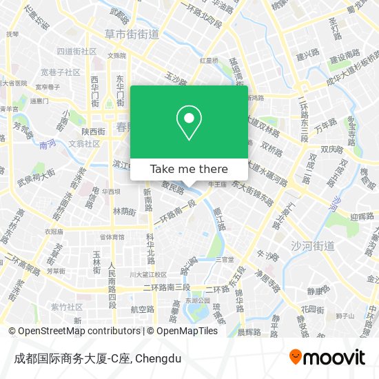 成都国际商务大厦-C座 map