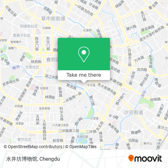 水井坊博物馆 map