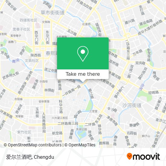 爱尔兰酒吧 map