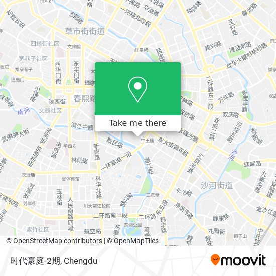 时代豪庭-2期 map