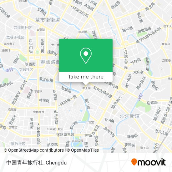 中国青年旅行社 map