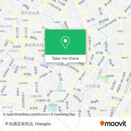 半岛酒店东恒店 map