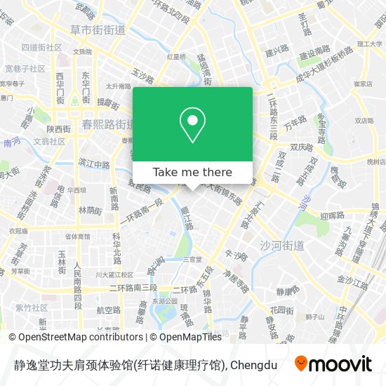 静逸堂功夫肩颈体验馆(纤诺健康理疗馆) map
