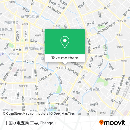 中国水电五局-工会 map