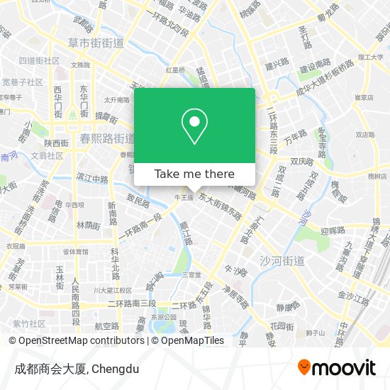 成都商会大厦 map