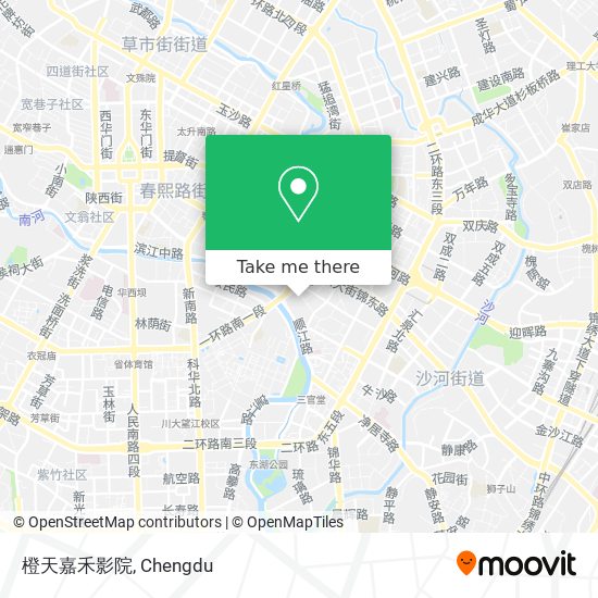 橙天嘉禾影院 map