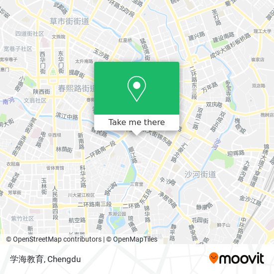 学海教育 map