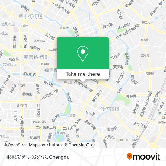 彬彬发艺美发沙龙 map