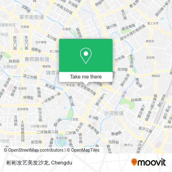 彬彬发艺美发沙龙 map