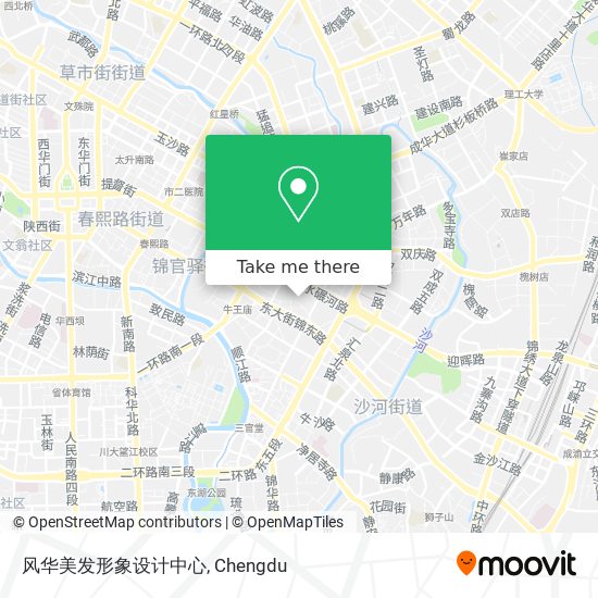风华美发形象设计中心 map