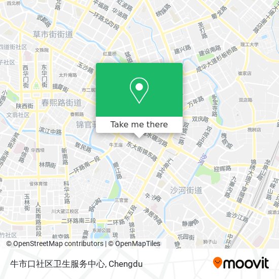 牛市口社区卫生服务中心 map