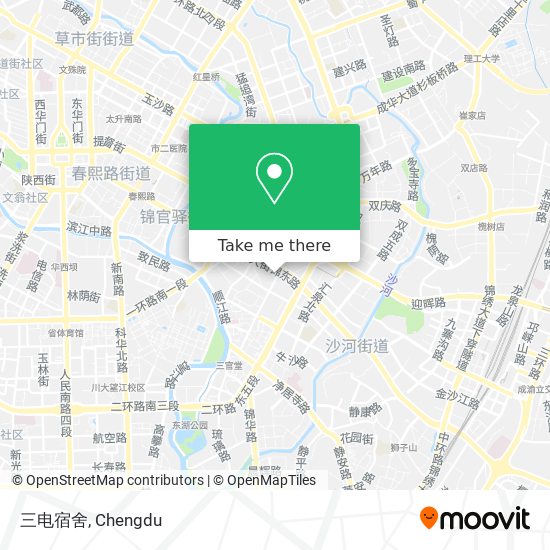 三电宿舍 map
