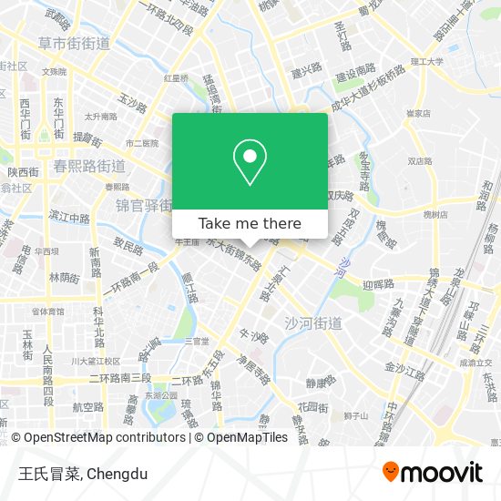 王氏冒菜 map
