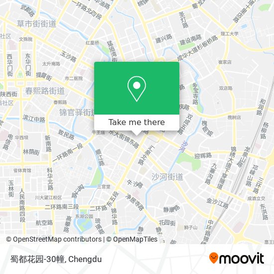蜀都花园-30幢 map