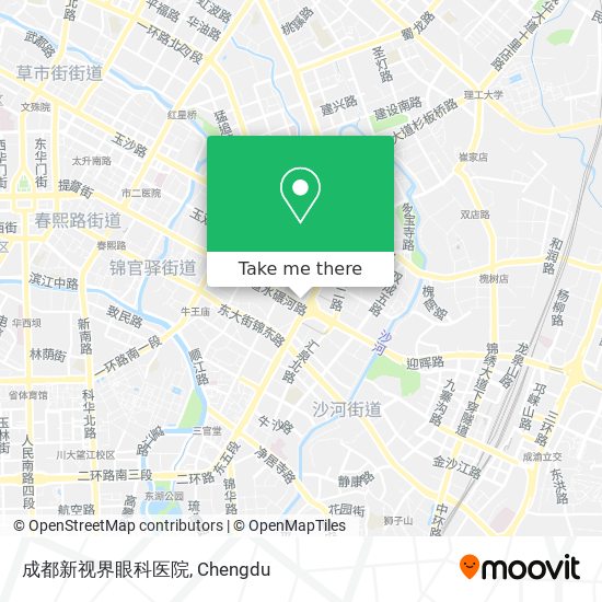 成都新视界眼科医院 map
