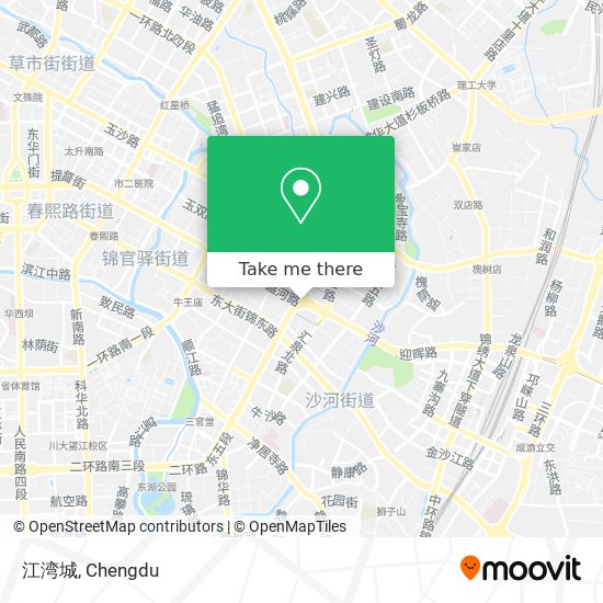 江湾城 map
