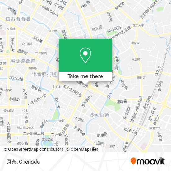 康奈 map