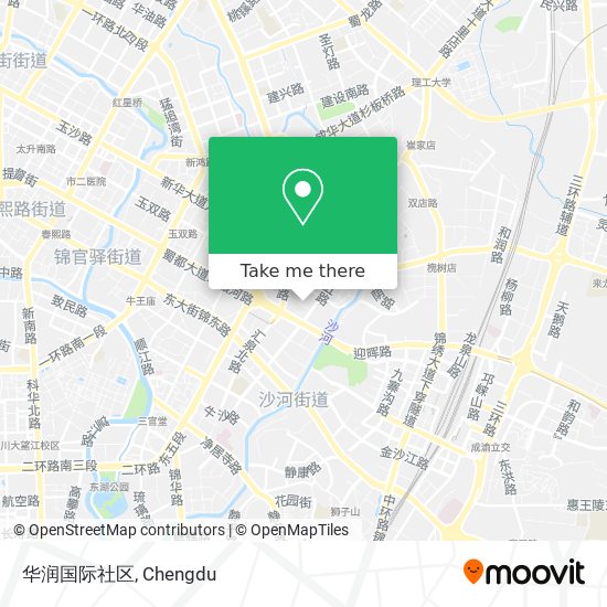 华润国际社区 map
