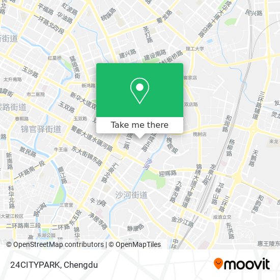 24CITYPARK map