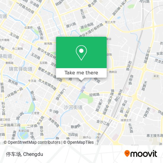 停车场 map