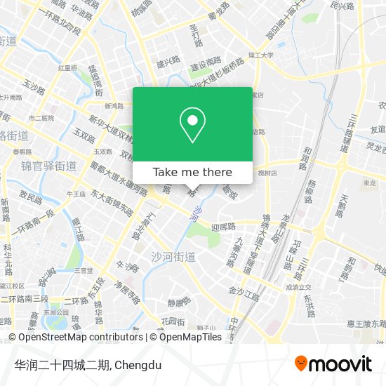 华润二十四城二期 map