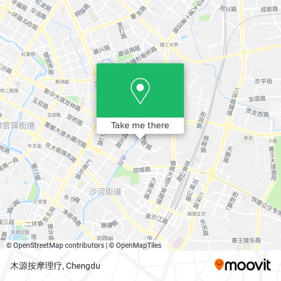 木源按摩理疗 map