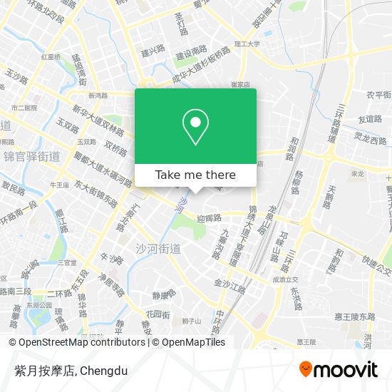 紫月按摩店 map