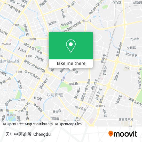 天年中医诊所 map