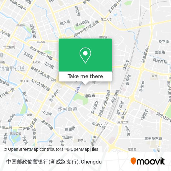 中国邮政储蓄银行(竞成路支行) map