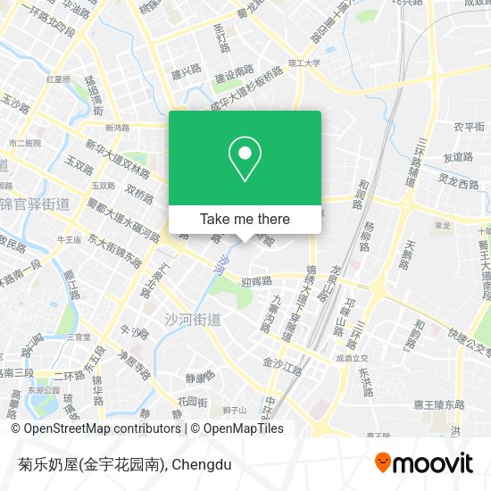 菊乐奶屋(金宇花园南) map