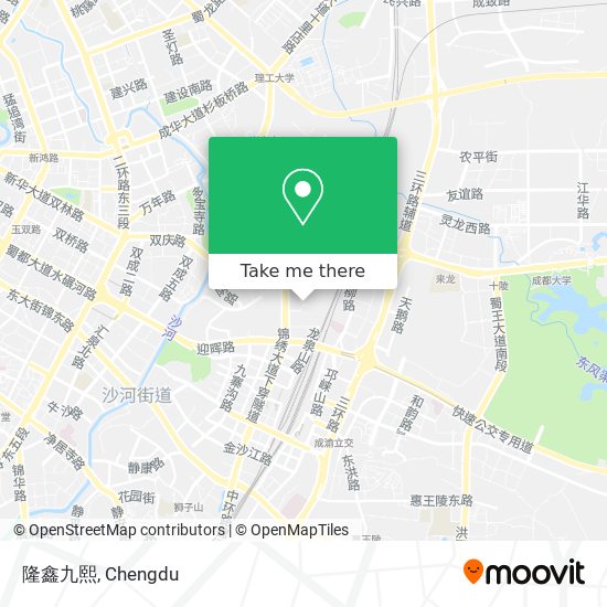 隆鑫九熙 map
