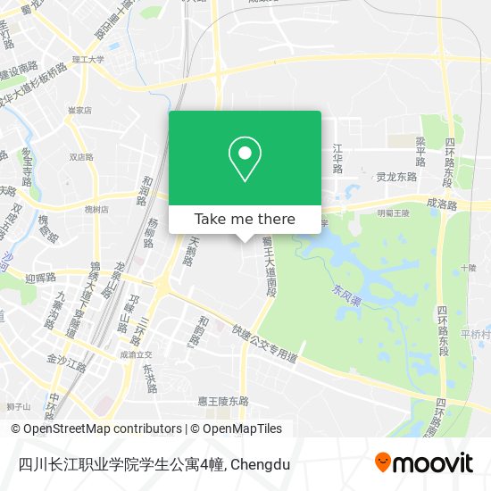 四川长江职业学院学生公寓4幢 map