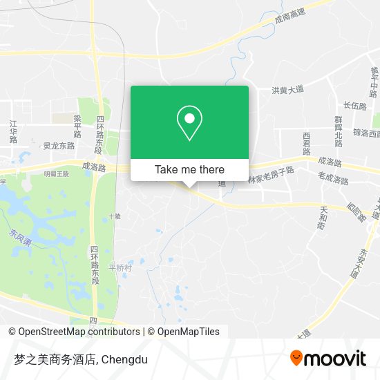 梦之美商务酒店 map