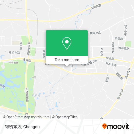 锦绣东方 map