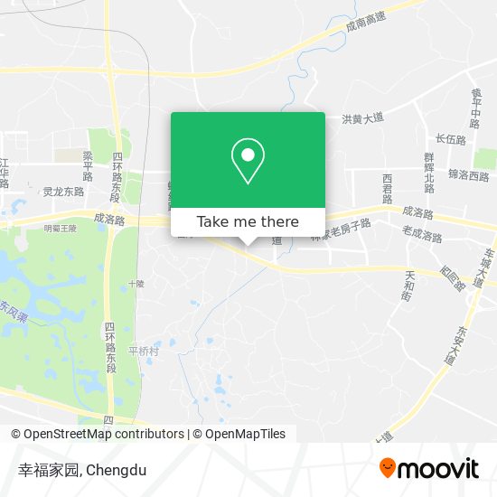 幸福家园 map