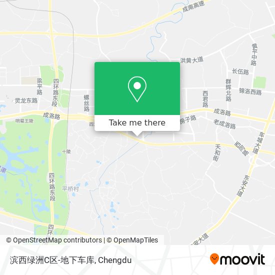 滨西绿洲C区-地下车库 map