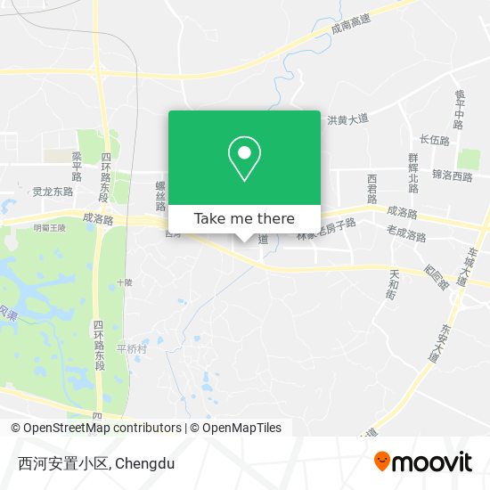 西河安置小区 map