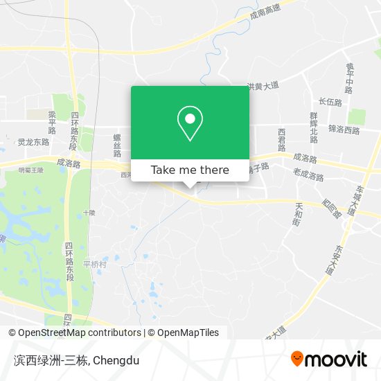 滨西绿洲-三栋 map