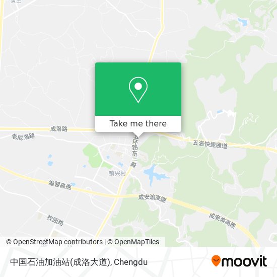 中国石油加油站(成洛大道) map