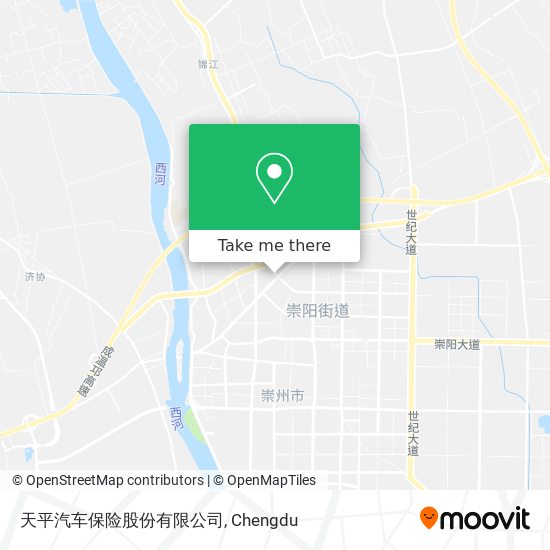 天平汽车保险股份有限公司 map